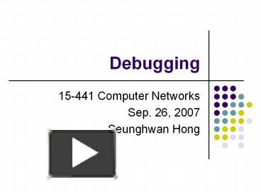 Debugging presentation | free to download