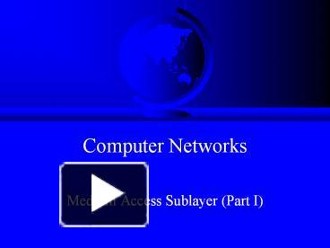 PPT – Computer Networks PowerPoint presentation | free to download - id ...