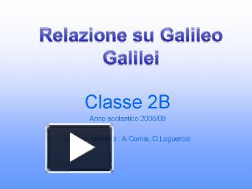 PPT – Classe 2B PowerPoint presentation | free to view - id: fcc0e-ZDc1Z