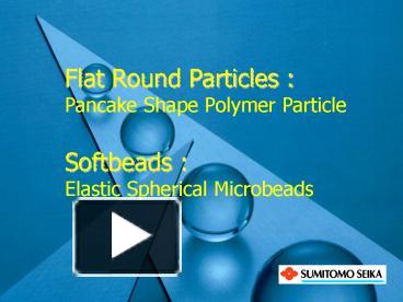 PPT – Flat Round Particles : PowerPoint presentation | free to view ...