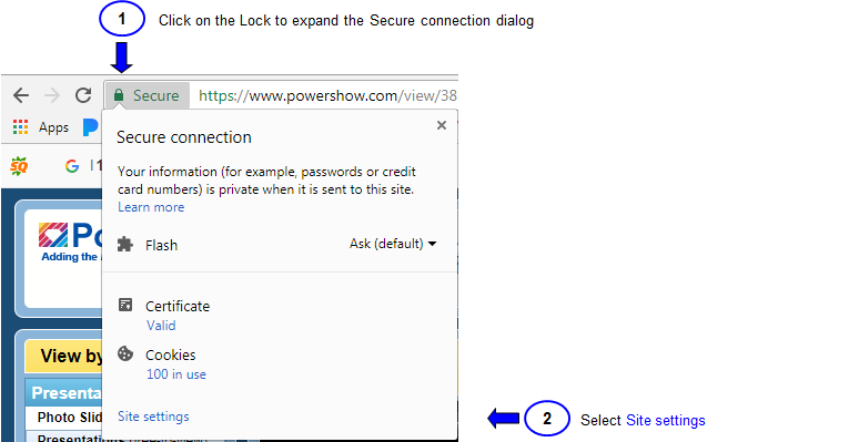 enable flash in chrome